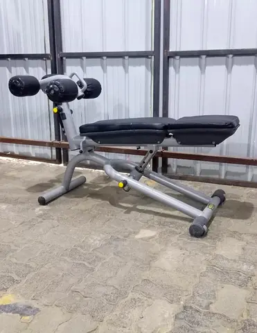 Adjustable Decline/Flat Workout Bench with Leg Rollers