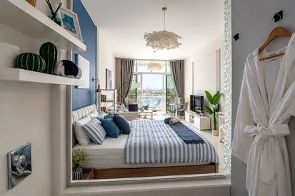Panoramic Yacht & Sea Views | Palm Jumeirah Studio