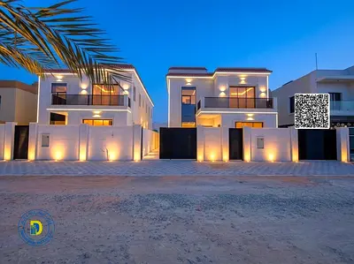 For sale: 5BR villa with a roof in Al Mowaihat 3, Super deluxe finishing,bank financing, freehold