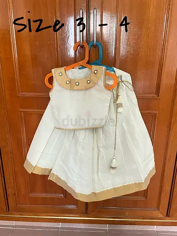 Onam dress girls 3-4 year