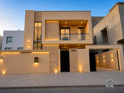 Own a villa in Al Yasmin area, price includes electricity, water, registration and ownership fees,