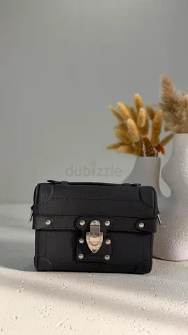 Louis vuitton soul Trunk black leather