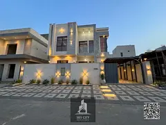 Modern 5-bedroom villa for sale in Al Zahia | Luxurious custom finishing | Freehold ownership for al