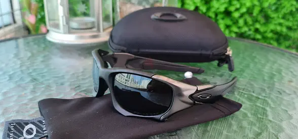 Oakley PitBoss II Matte Black w/Black Iridium Polarized Lens