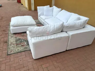 Brand new condition The loom collection Feather filled L Shape Sofa