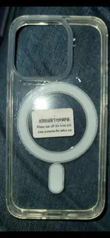 iPhone 15 Pro Magnetic Clear Silicone Case