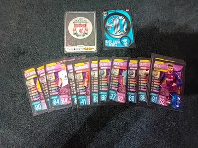 Collection of Match Attax / Football Trading Cards - Rare Inserts
