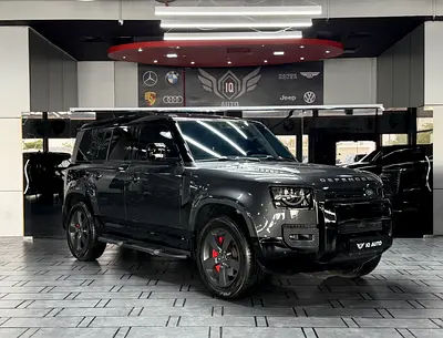 AED 2,735 P.M | 2022 Land Rover Defender 110 X-Dynamic SE P400 | Under Warranty | AMERICAN SPECS | C