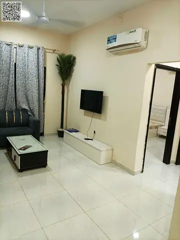 A beautiful furnished one-bedroom apartment is available in a furnished building exclusively for fa