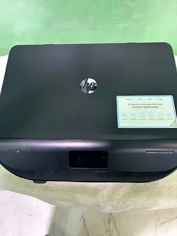 HP DeskJet Ink printer 5075 And Scanner