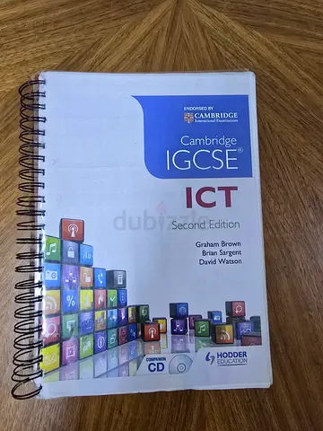 Cambridge IGCSE ICT textbook - 60 dhs