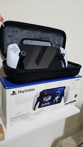 PlayStation 5 Portal Remote Player, with Case and glass protection and wirless charger