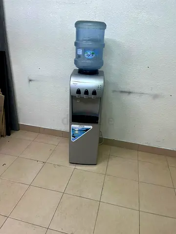 Standing Water Dispenser with Bottle - Good Working Condition