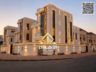 فيلا كورنر بالحليو طابقين وروف بناء4000 قدم تشطيب شخصي زاوية شامل رسوم التسجيل والتمليك قريب من حديقة الحميدية
