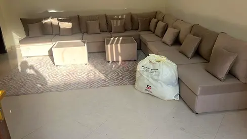 Brand New Luxury Family Sofa – Spacious Comfortable Seating, Modern Design, Premium Fabric and E