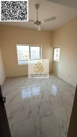 للايجار بعجمان شقه غرفتين وصاله اول ساكن بالعاليه قريبه من شارع الشيخ محمد بن زايد تسهيلات بالدفعات السعر 38 الف علي 4 او 6 دفعات