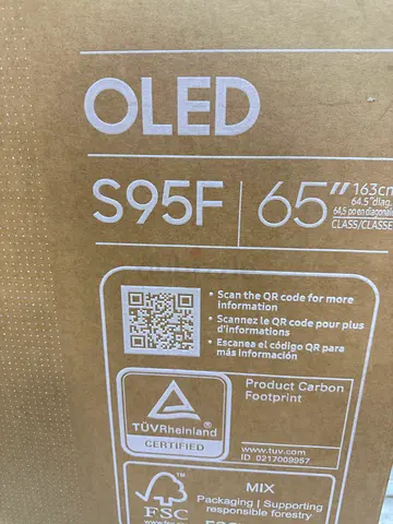 Samsung S95F 65inch 4K OLED Television – QA65S95FA(2025 Model)