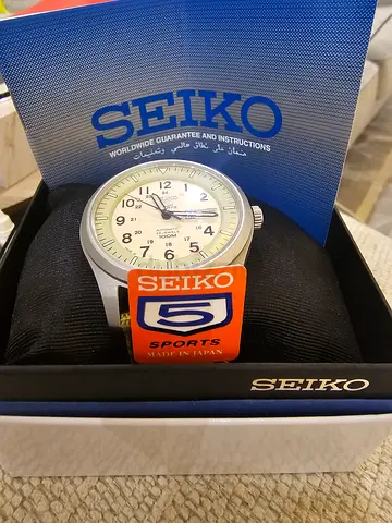 Seiko 5 Sports Men's Watch with Original Box