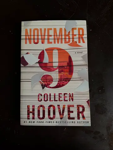 November 9 by Colleen Hoover - Paperback