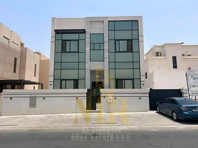 Luxury detached villa in Al-Hawshi | Deluxe finishing | 4 bedrooms | High-end marble | Ready to move in at a special price including electricity, wate