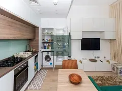 Furnished Studio | Balcony | Pool & City View