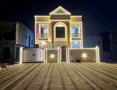 🏡 For Rent – ​​Distinctive Villa in Al Zahia | Ajman  📍 Prime Location ✨ First Occupancy 🏠 First + Ground Floor Only 🚗 Very Large Setback in Front