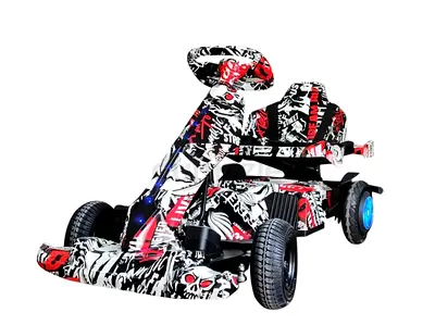 Electric go kart mega wheel