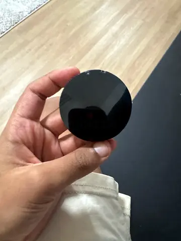 Small round black smart home sensor / puck - used, good condition