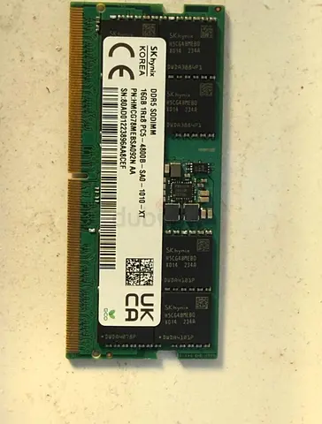 16GB DDR 5 Ram