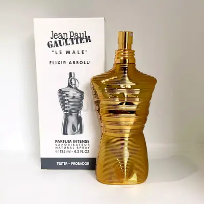 Jean Paul Gaultier Le Male Elixir Absolu 125ml - Tester Bottle 100% genuine