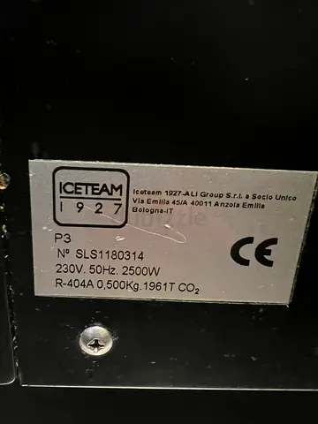 IceTeam Ice cream Maker / Commercial Ice cream Machine - Used