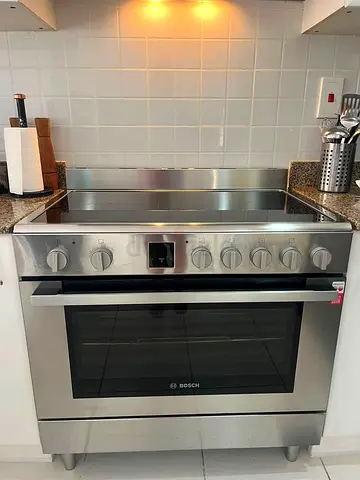 Bosch 90 cm ceramic cooking range 5 hubs electric ceramic stove series 8 model