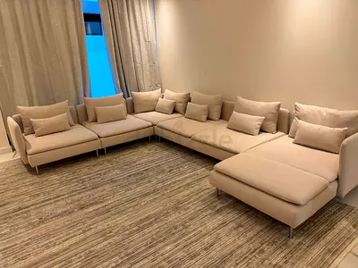 IKEÀ ___/ Sodhremn Corner U/Shape Sofa Beige Like new Condition