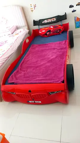 Kids Car-Shaped Bed from Home Centre – Very Good Condition