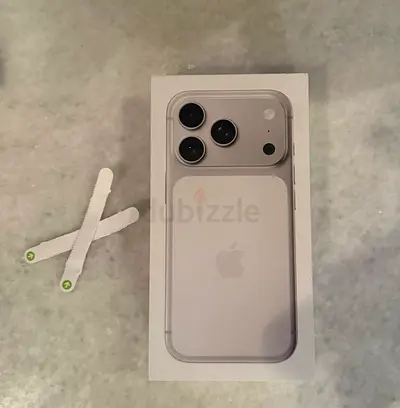 iPhone 17 Pro 1TB Silver – Brand New, Never Used/Activated – Jumbo Receipt 11.08.2026