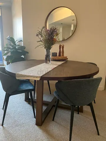 IKEA MÖRBYLÅNGA Solid Wood Round Dining Table