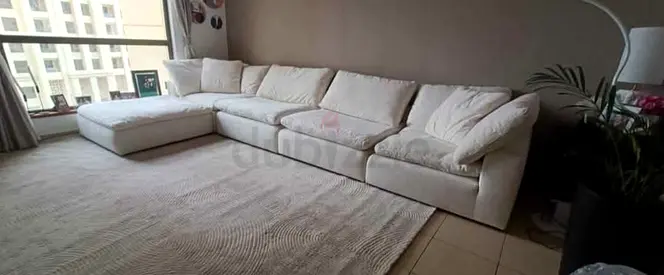Perfect condition The loom collection Modular Living room Sofa with footstools