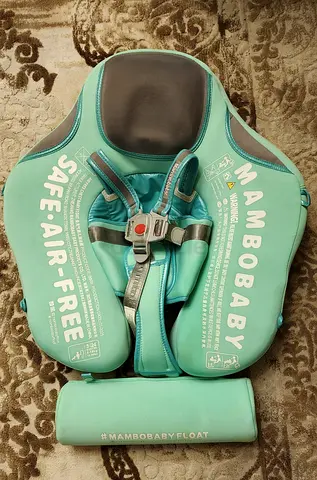 Mambobaby No Inflate Baby Float with Canopy