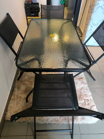 Outdoor dining table