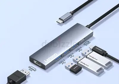 Lenovo type C hub HDMI 60Hz + USB3.0 + USB2.0 + PD 100W