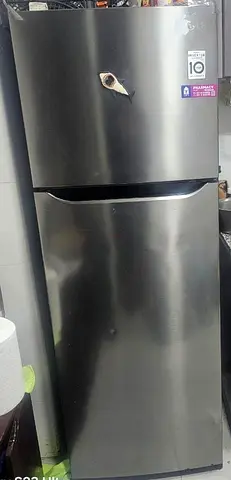 Fridge lg 333L Smart Inverter compressor, 2,Silver, Good Condition U Stainless Steel, Good Condition