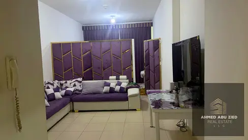 A distinctive 1BHK in Ajman One Towers, fully furnished, for annual rent. master bedroom, 2 bathroo