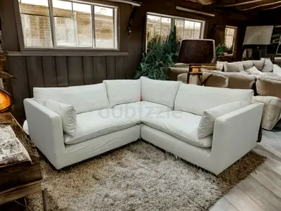 Marina home authentic feather 🪶 filled modular sofa