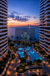 Own a Luxury 1 Bedroom | Waterfront Apartment in LINAR Tower Al Mamzar | Spacious Freehold Living wi