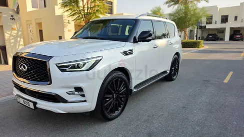 Infiniti QX80 8S Black Edition 2024 | GCC Specs | No Accidents | Almost New