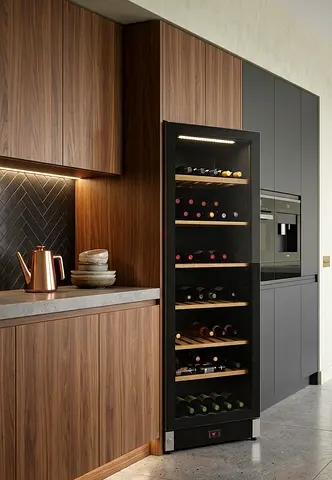 Vestfrost 197-Bottle Wine Cooler – Dual Temperature Zone | Premium Wine Fridge