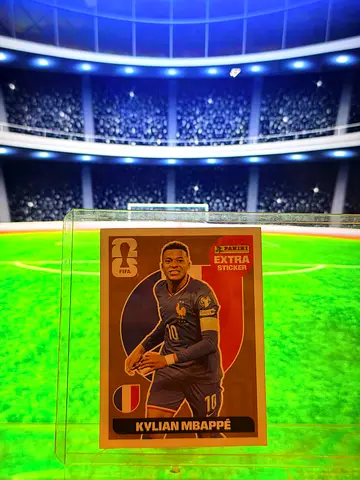 Kylian mbappe bronze limited edition world cup panini sticker