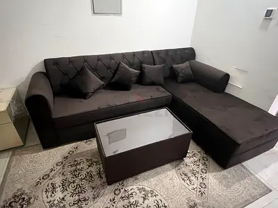 Brand New Premium Sofa Set for Apartment – Modern Luxury Furniture, Comfortable Cushions, Stylis
