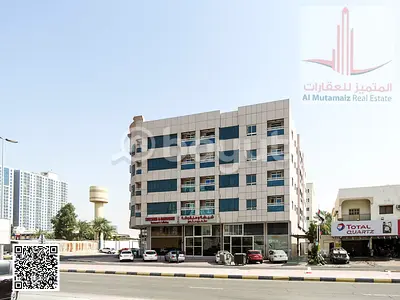 For annual rent in Ajman, a one-bedroom apartment in a building with shisha and manqousheh. Asking