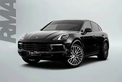4,225 AED / month | 0% DP | 2020 Porsche Cayenne Coupe / Full-Service History